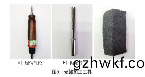 光(guang)饰加工工具(ju)