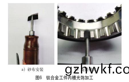 钛合(he)金(jin)工(gong)件(jian)内槽(cao)光(guang)饰加(jia)工(gong)